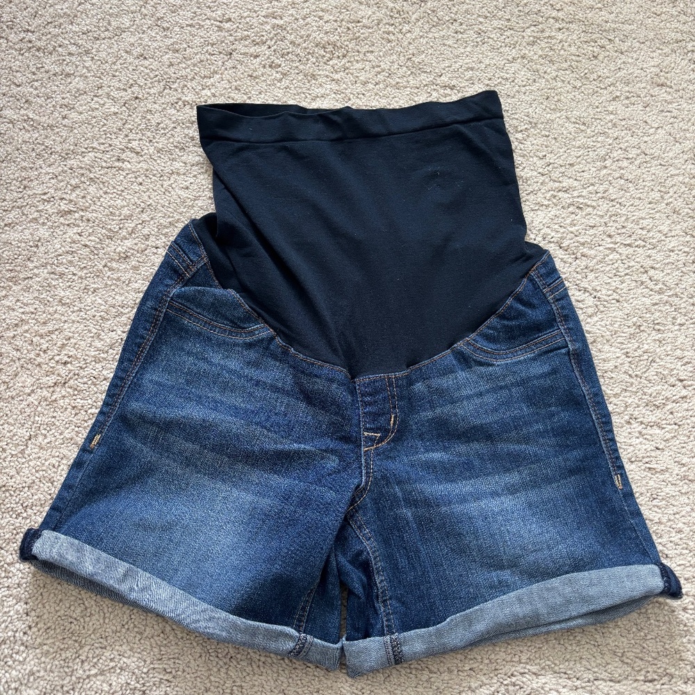 1822 Denim Maternity Jean Shorts